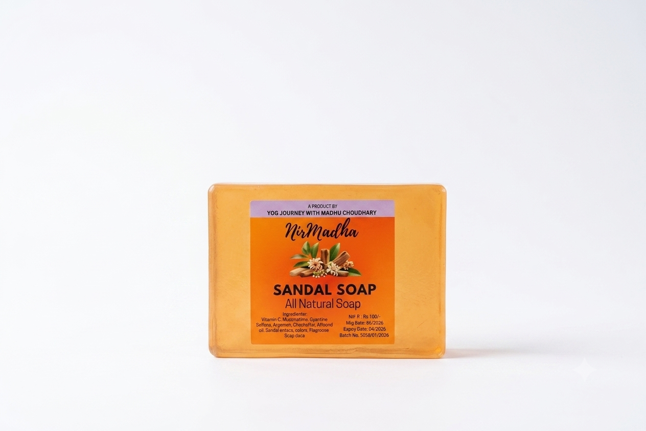 Nirmadha Natural Handmade Soap Bar – Pack of 3 (100g each)