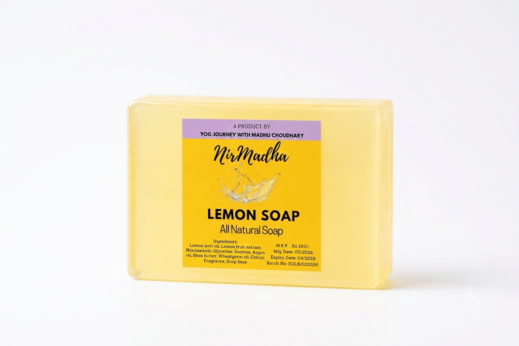 Nirmadha Natural Handmade Soap Bar – Pack of 3 (100g each)