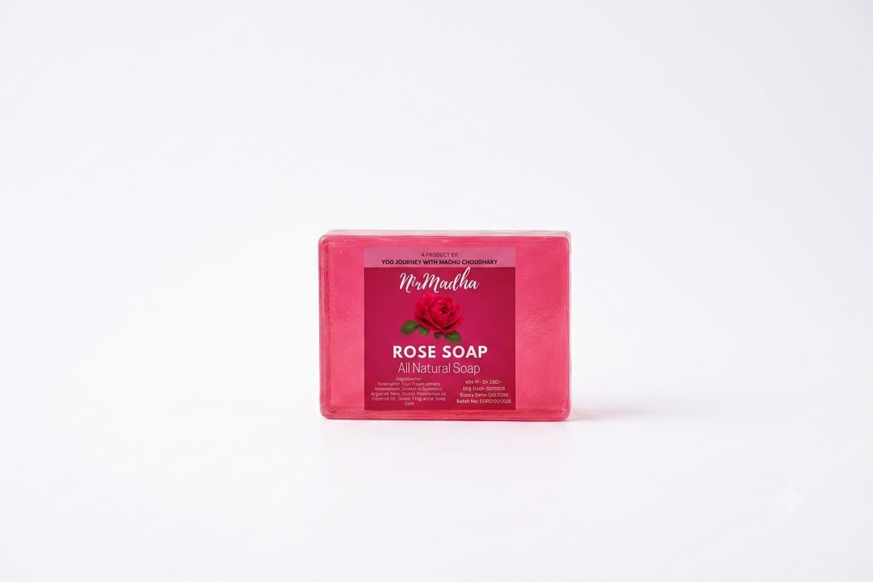 Nirmadha Natural Handmade Soap Bar – Pack of 3 (100g each)